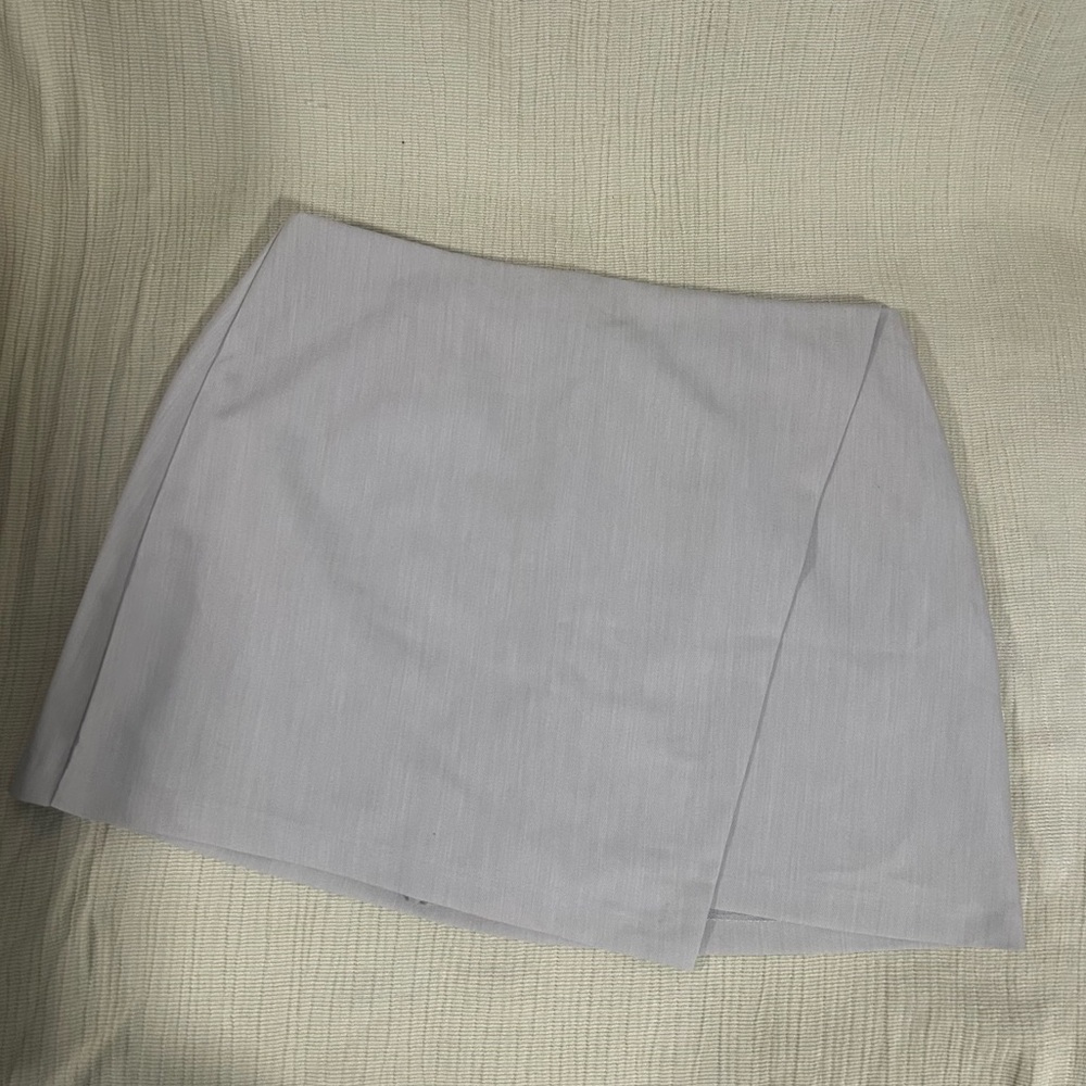 NWT Abercrombie Skort - Gray/Tan